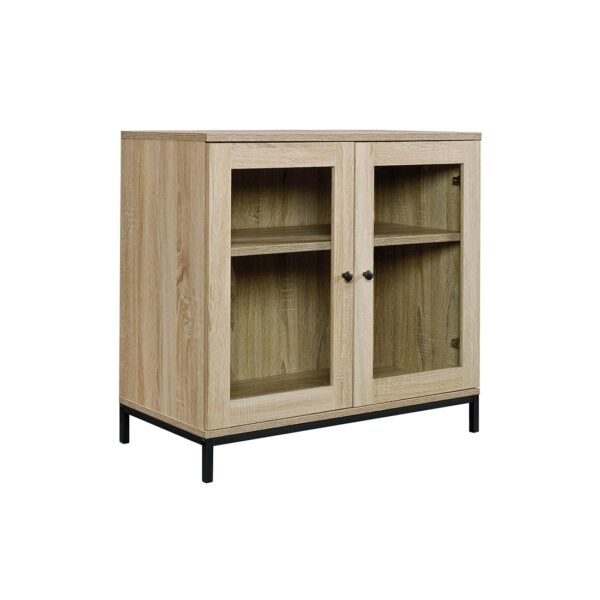 Spacewood 4 Door Wardrobe Natural Finish, Brown - Image 4